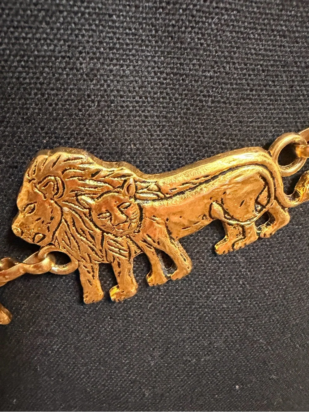🦒Gold Animal Link Belt🐄🦬🐃🐐🦒